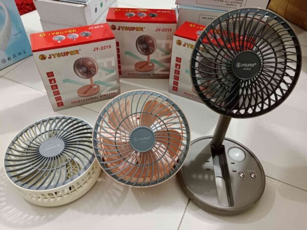 JY Super-2215 Rechargble Fan
